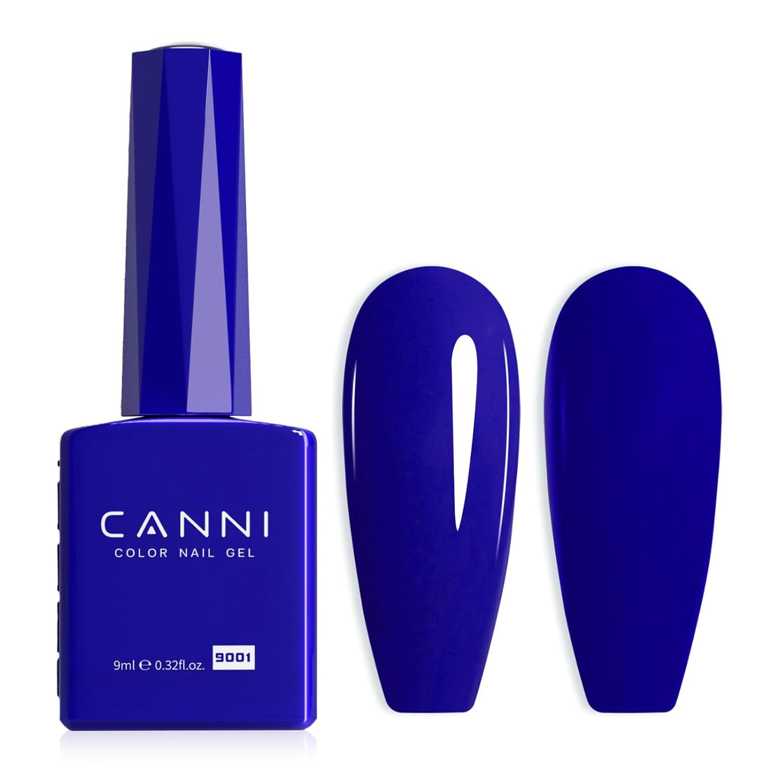Royal Blue Gel Nail Polish, 1Pcs Navy Blue Gel Polish Dark Cobalt Blue Color Nail Polish Gel High Gloss Soak off U V Gel Nail French Nail Manicure Salon DIY
